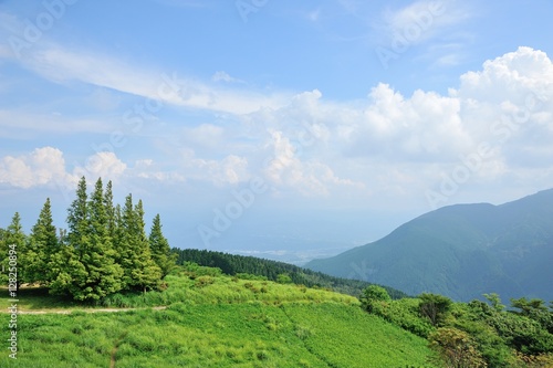 葛城山頂の展望