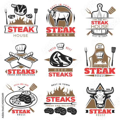 Set Emblem Steak