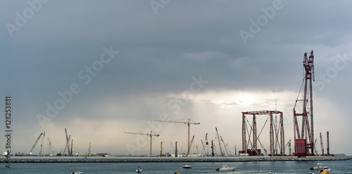 Dubai Eye construction site