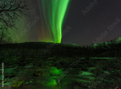 The polar lights in Norway  © belov3097