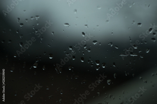 Misted window drops