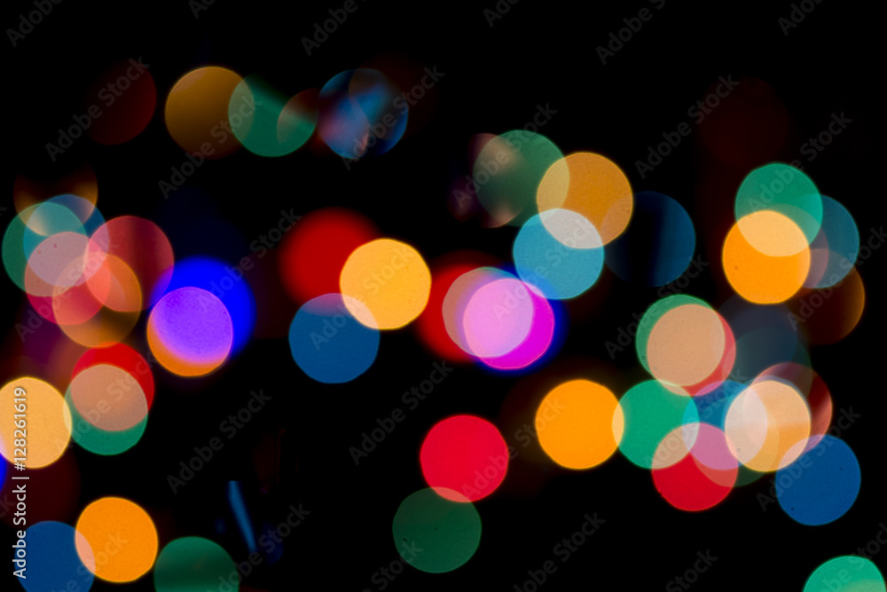 Christmas Candle and Presents Decorations On Blured Holiday Background For Your Christmas Card Or Poster