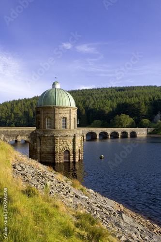 Schilderij op canvas reservoir elan valley wales