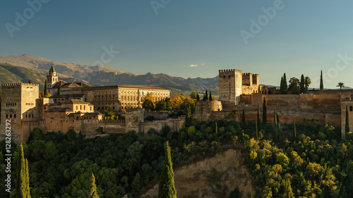 panoramic view of Alhambra