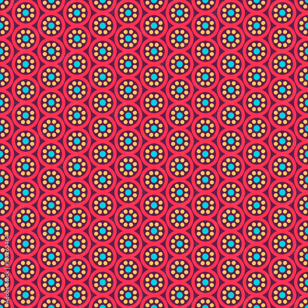 Ethnic floral seamless pattern Ethnic floral seamless pattern