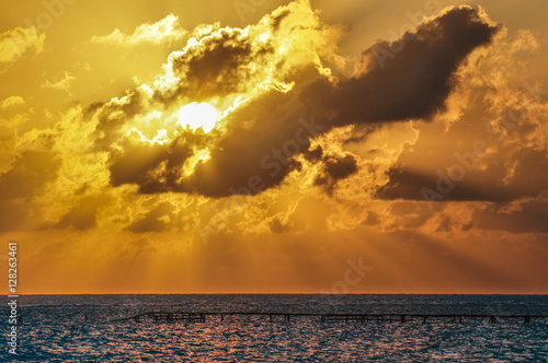 Sunset on la Isla de la Juventud, Cuba