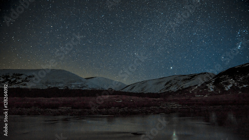 Fotografie Findhorn valley starscape