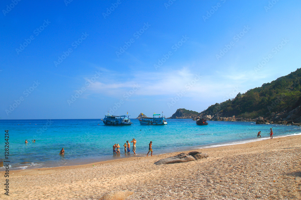 Fototapeta premium Beautiful Paradise Tropical Island, Koh Tao, Thailand