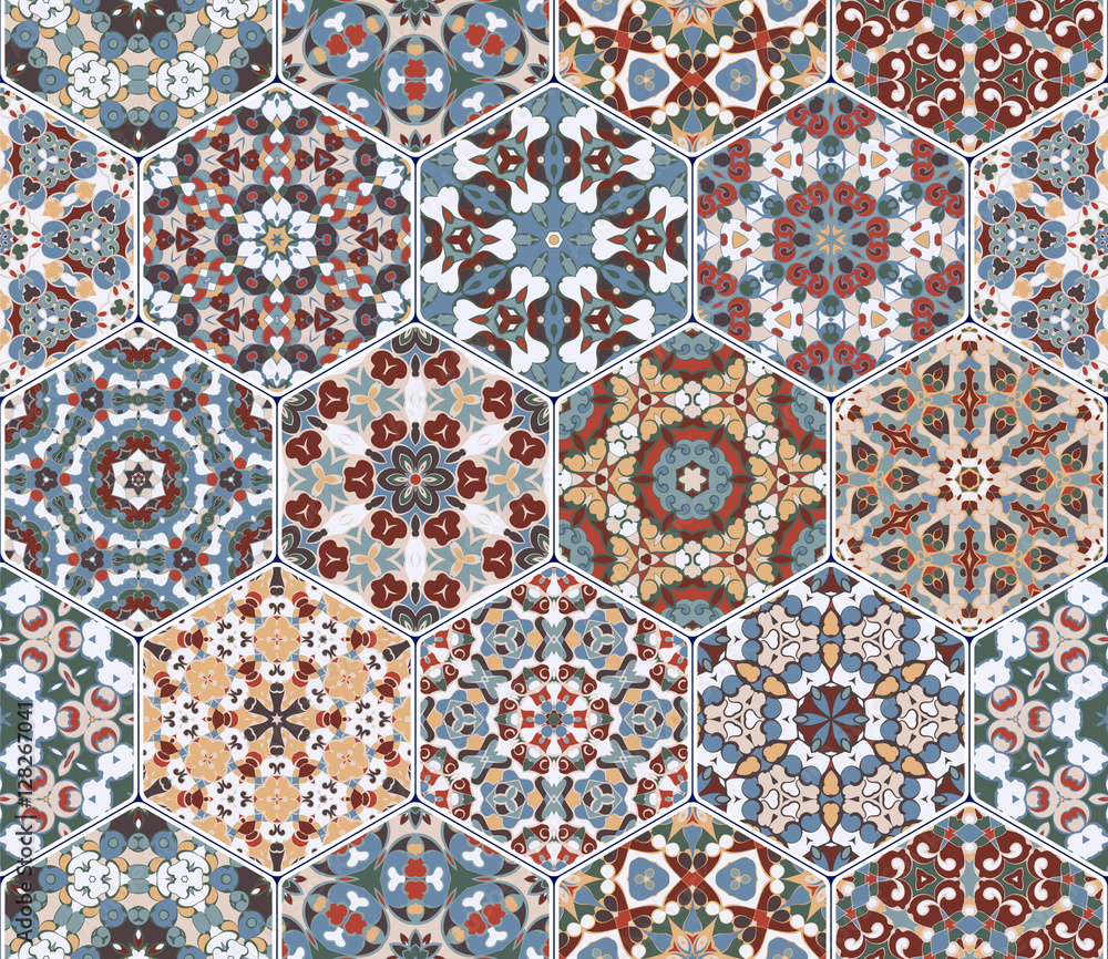Abstract seamless pattern tiles Abstract seamless pattern tiles