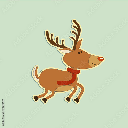 merry christmas deer