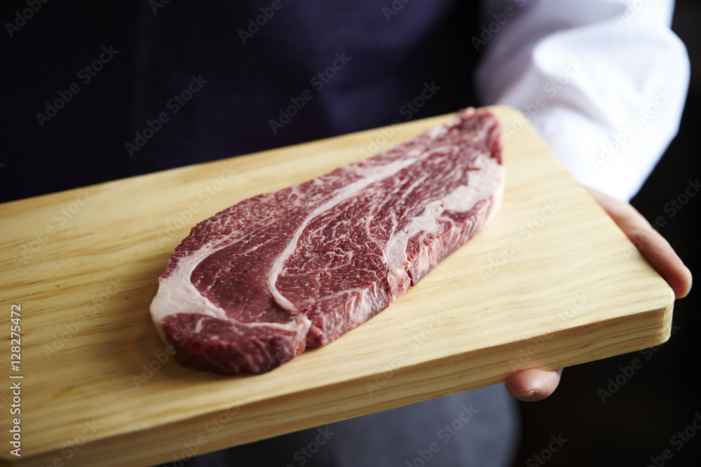 Aged beef