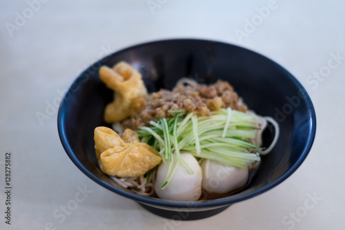Singapore food noodles seafood