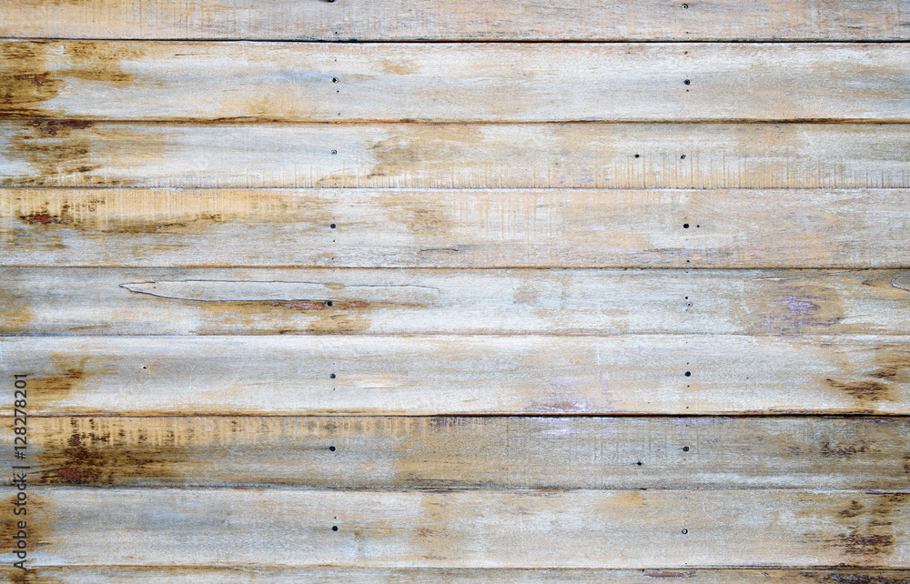 Naklejka premium Wooden wall texture and wood background photo