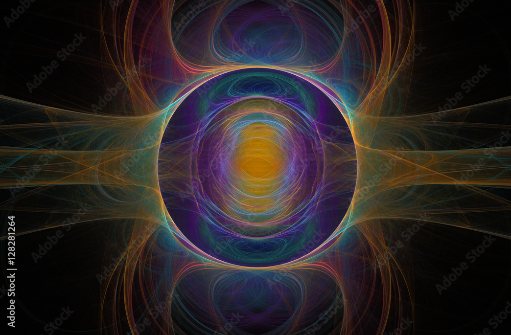 abstract symmetrical fractal abstract symmetrical fractal