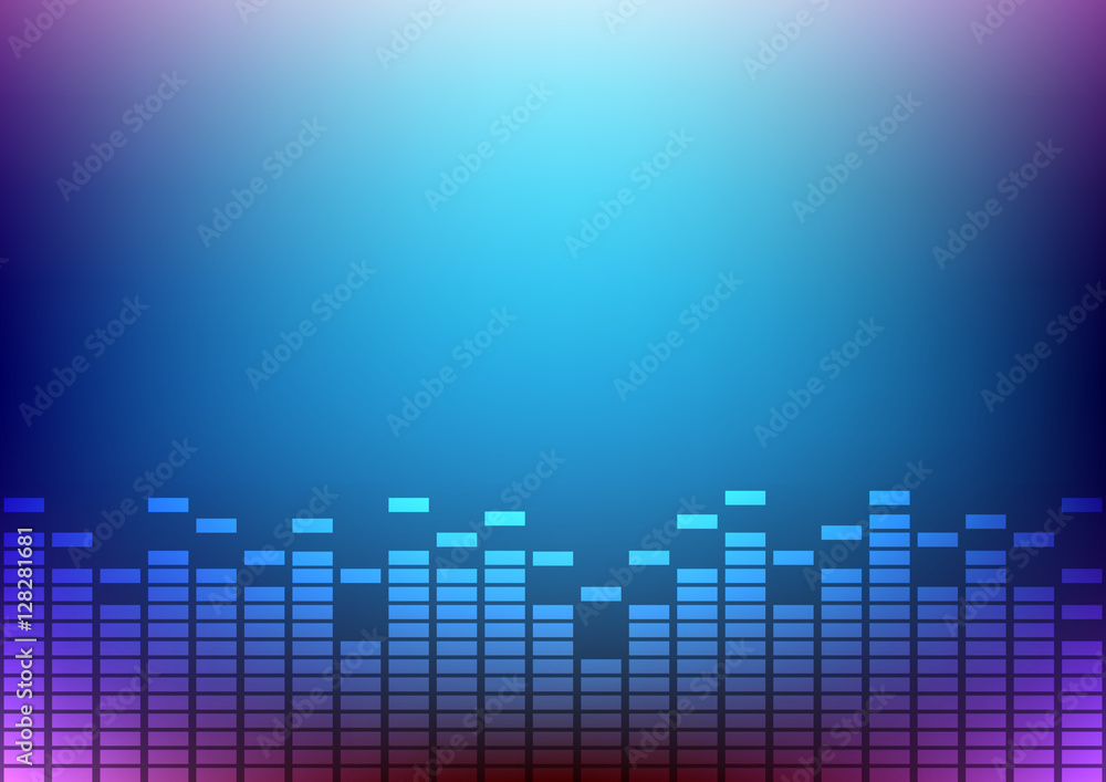 Abstract digital and music beats background that can used for business  presentation. Stock Vector | Adobe Stock