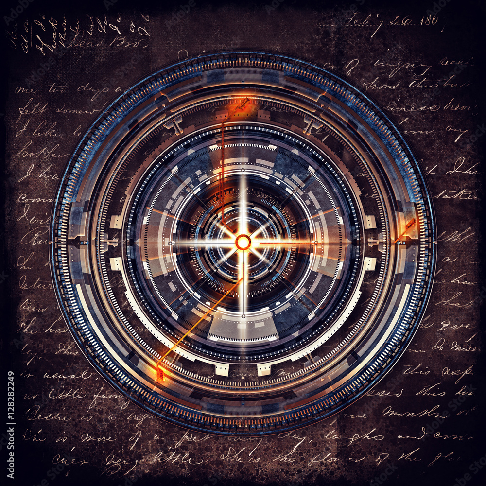 Mandala of the sun, 3D Illustration Mandala of the sun, 3D Illustration
