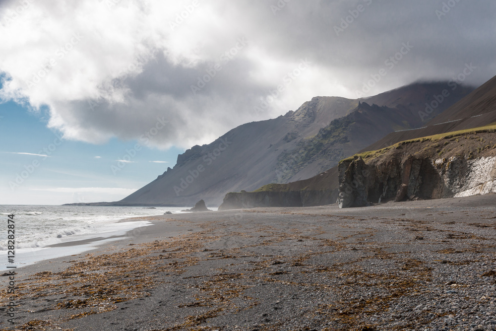 Austurland Black Sand Beach Austurland Black Sand Beach