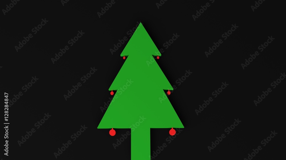 Fototapeta premium christmas tree