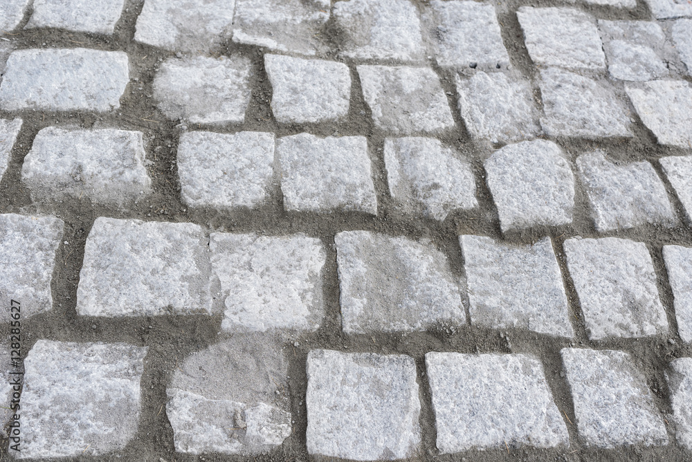 Obraz premium Stone pavement background