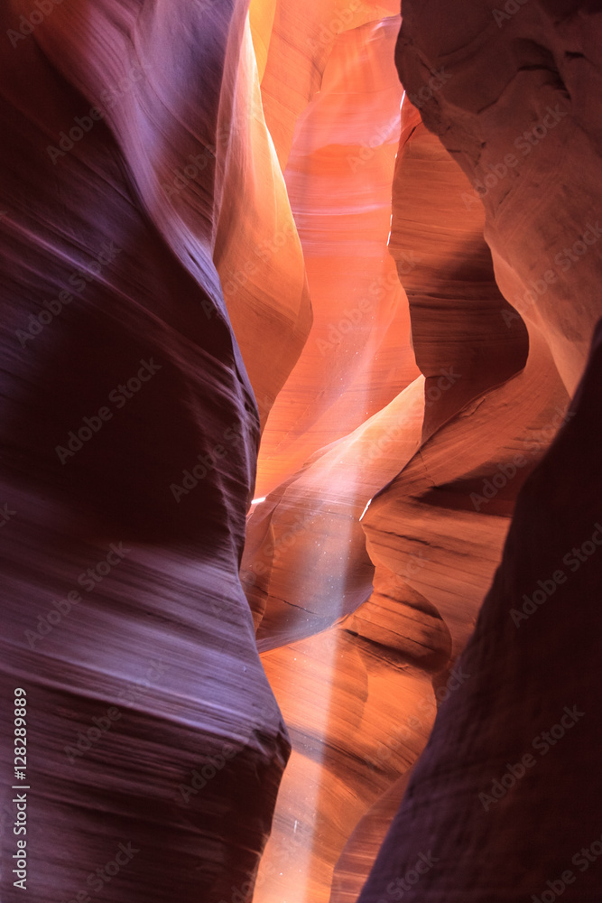 Color and textures. Antelope Canyon. Page. Arizona