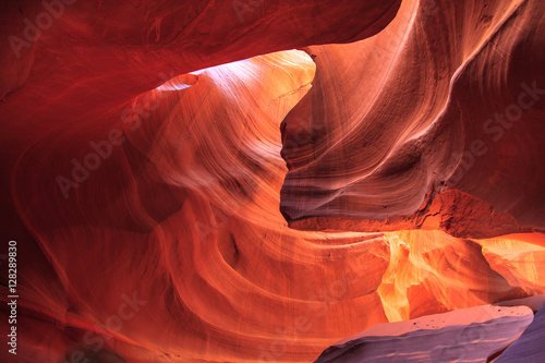 Color and textures. Antelope Canyon. Page. Arizona