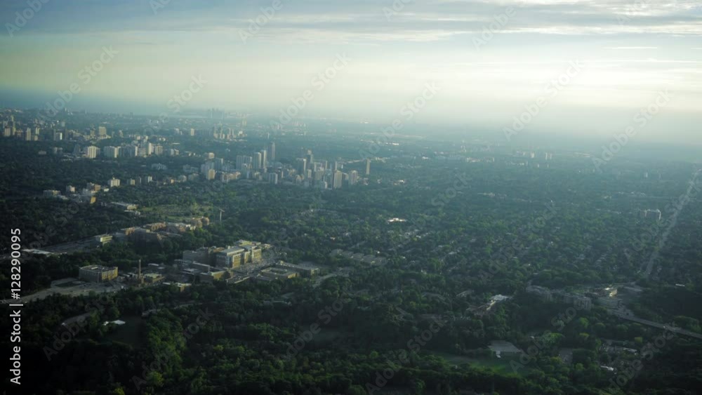 flying over toronto ontario in Canada 4k in countryside summer flying over toronto ontario in Canada 4k in countryside summer