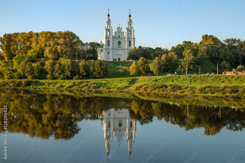 Saint Sophia Cathedral church. Polotsk city, Belorussia