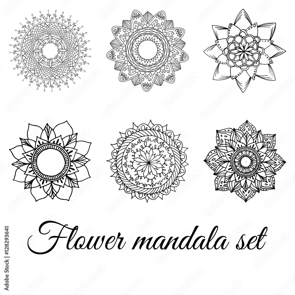 Zentangle mandala Zentangle mandala