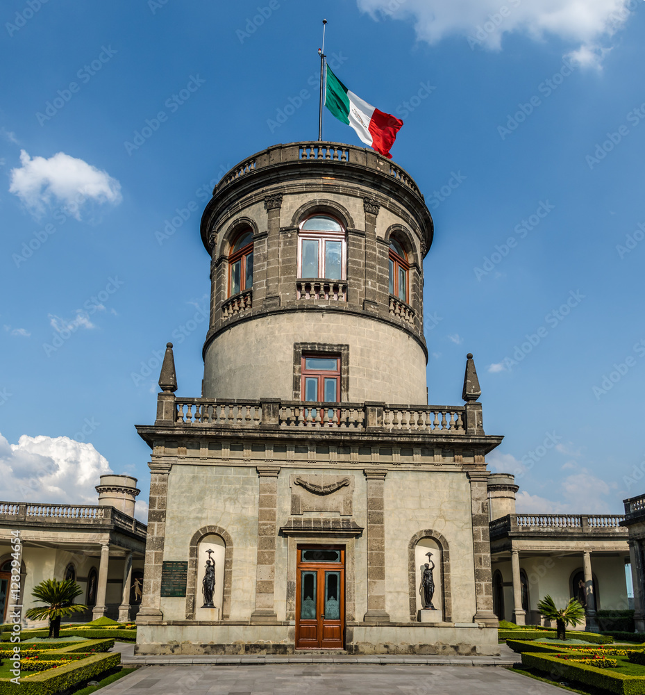 Chapultepec Castle Tower - Mexico City, Mexico
