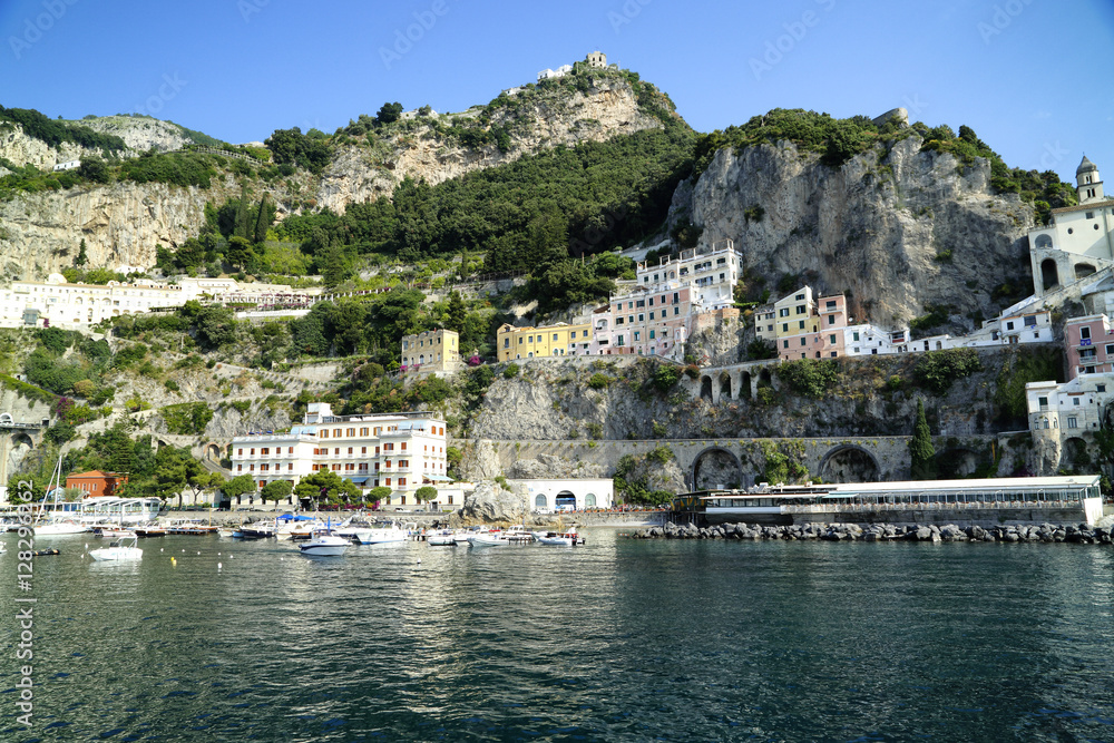 the Amalfi coast