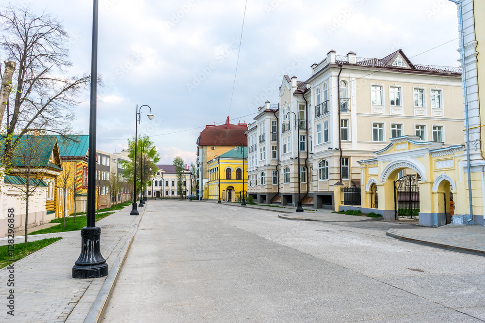 Pedestrian street in Kazan