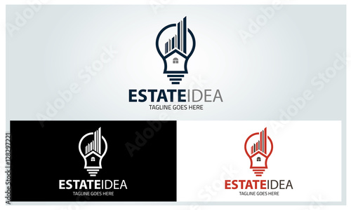 Estate Idea logo design template ,Building logo ,Construction logo ,Vector illustration
