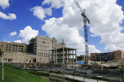 construction site at pearl