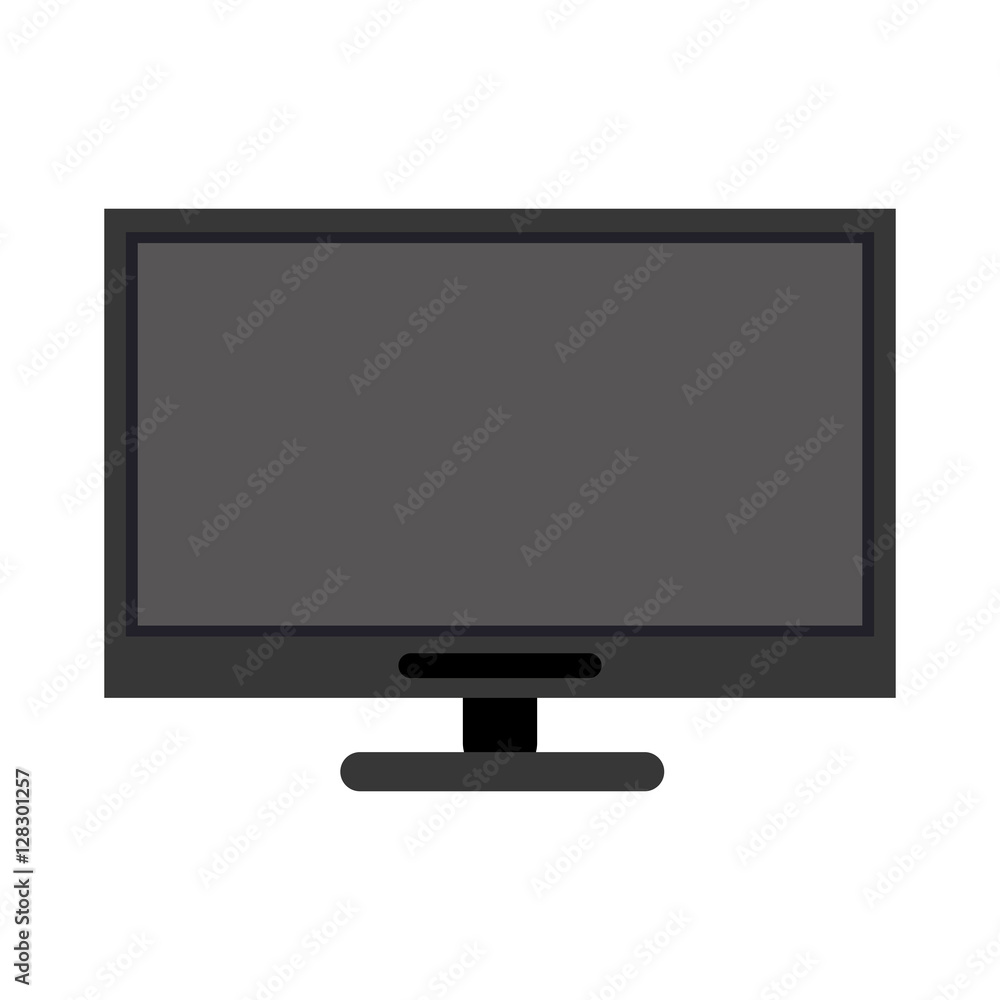 monochromatic computer technology work device vector illustration eps 10 monochromatic computer technology work device vector illustration eps 10