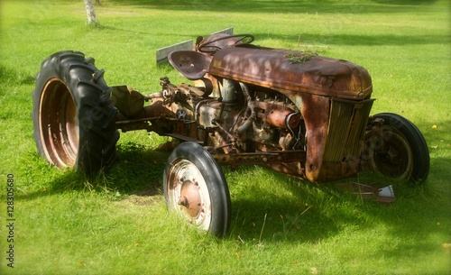 Old Rusty Tractor
