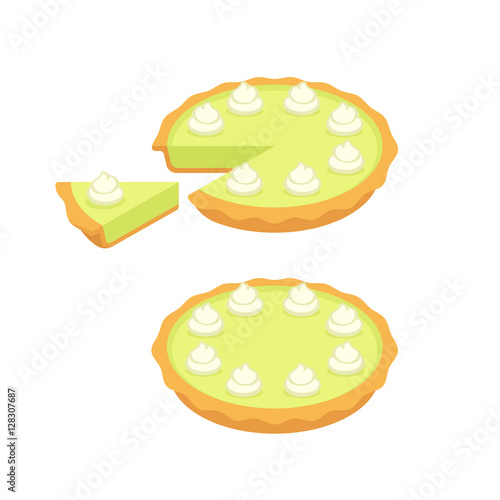 Key lime pie