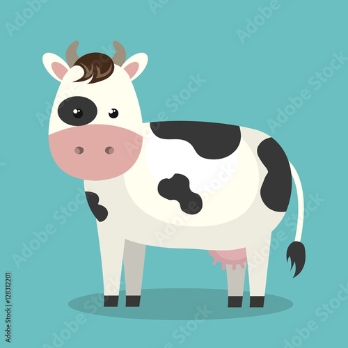 happy merry christmas manger character vector illustration design