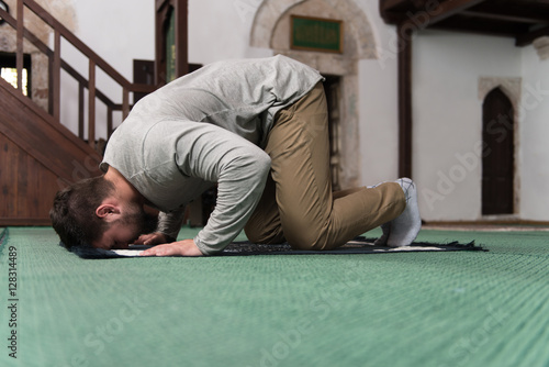 Prayer At Mosque