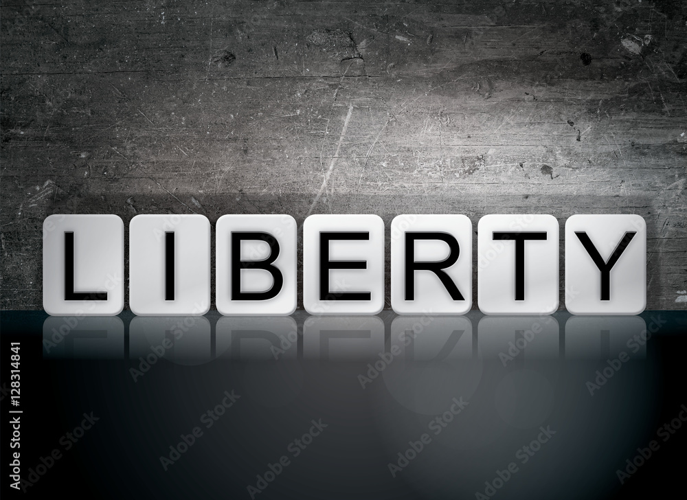 Liberty Tiled Letters Concept and Theme