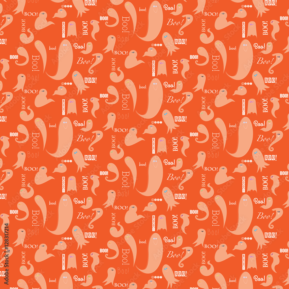 Boo! Ghost Background