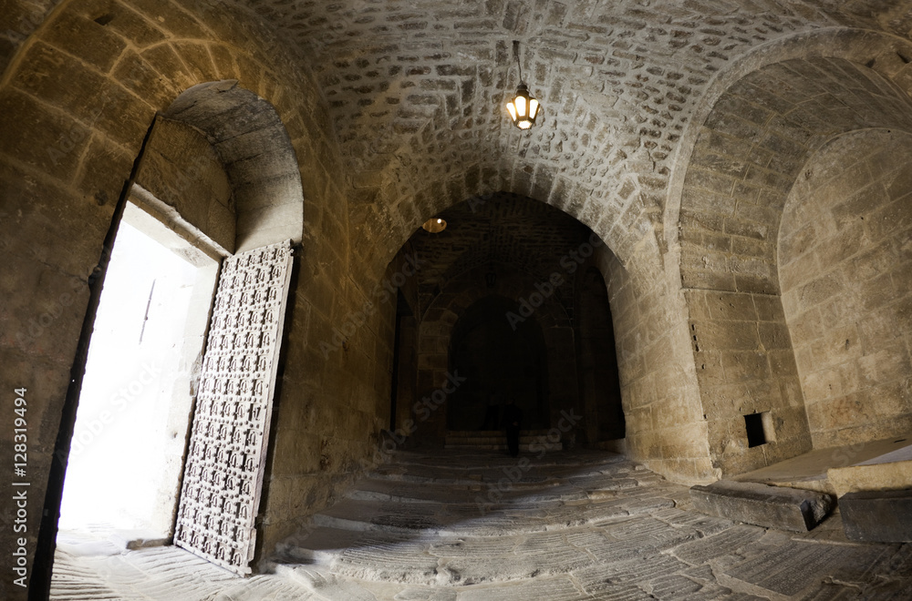 Citadel entrance door Aleppo