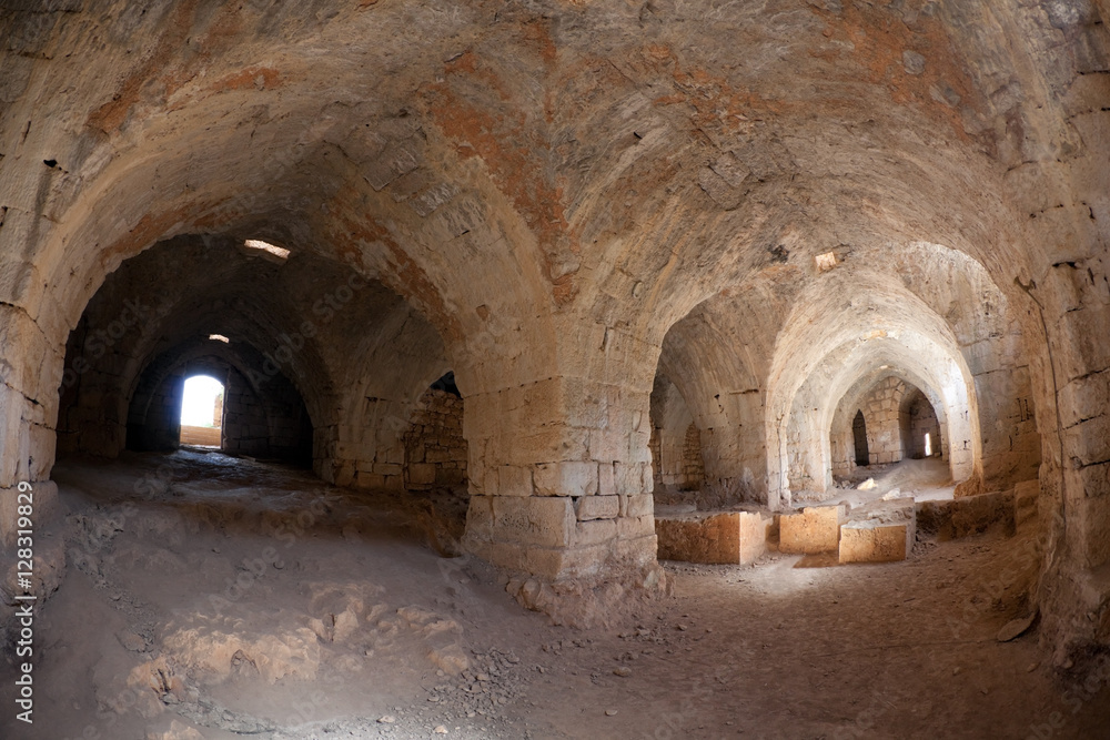 Saladin Castle excavations Syria