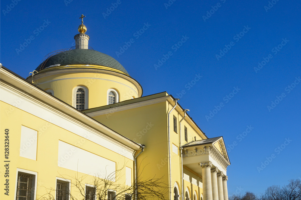Obraz premium Церковь Большое Вознесение, архитектор А.Г.Григорьев, 1848 год. Москва, улица Большая Никитская