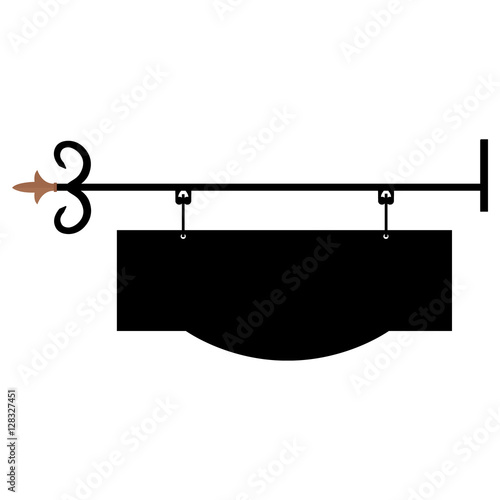 Shop sign vector