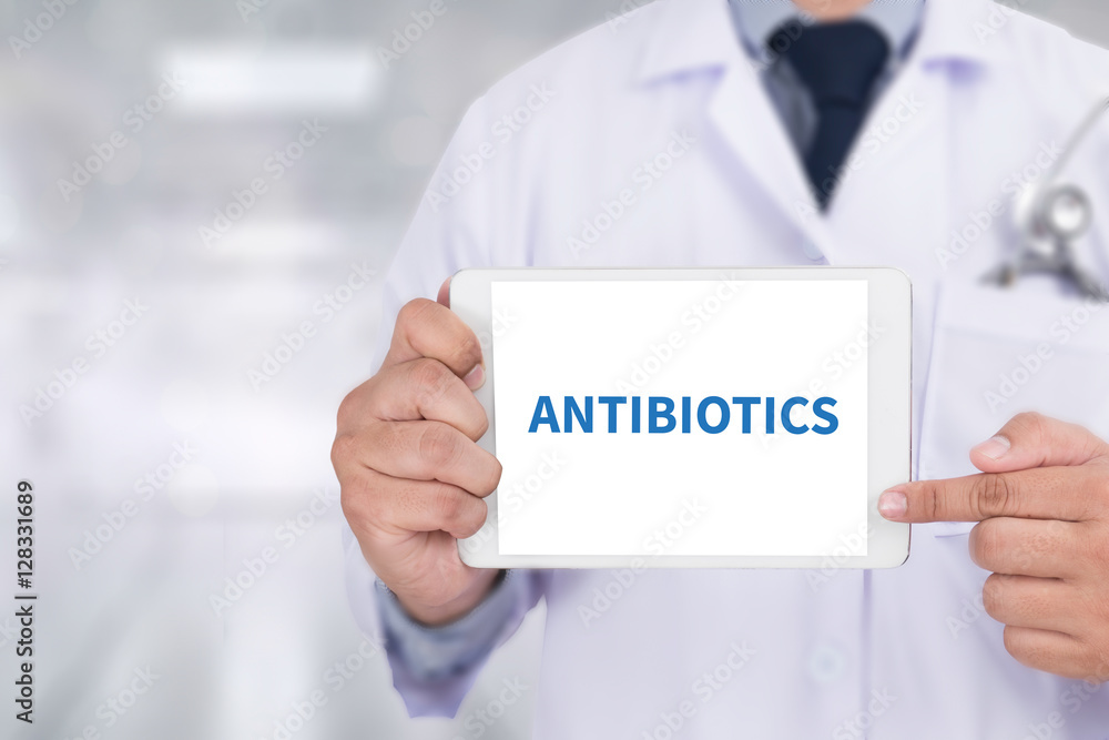 ANTIBIOTICS CONCEPT and Antibiotics - Printed Diagnosis mix the ANTIBIOTICS CONCEPT and Antibiotics - Printed Diagnosis mix the