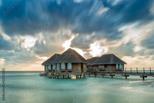 Maldives bungalows