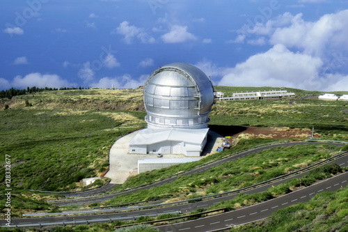 Schilderij op canvas Observatory la palma