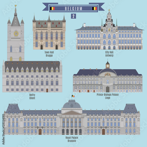 Famous Places in Belgium