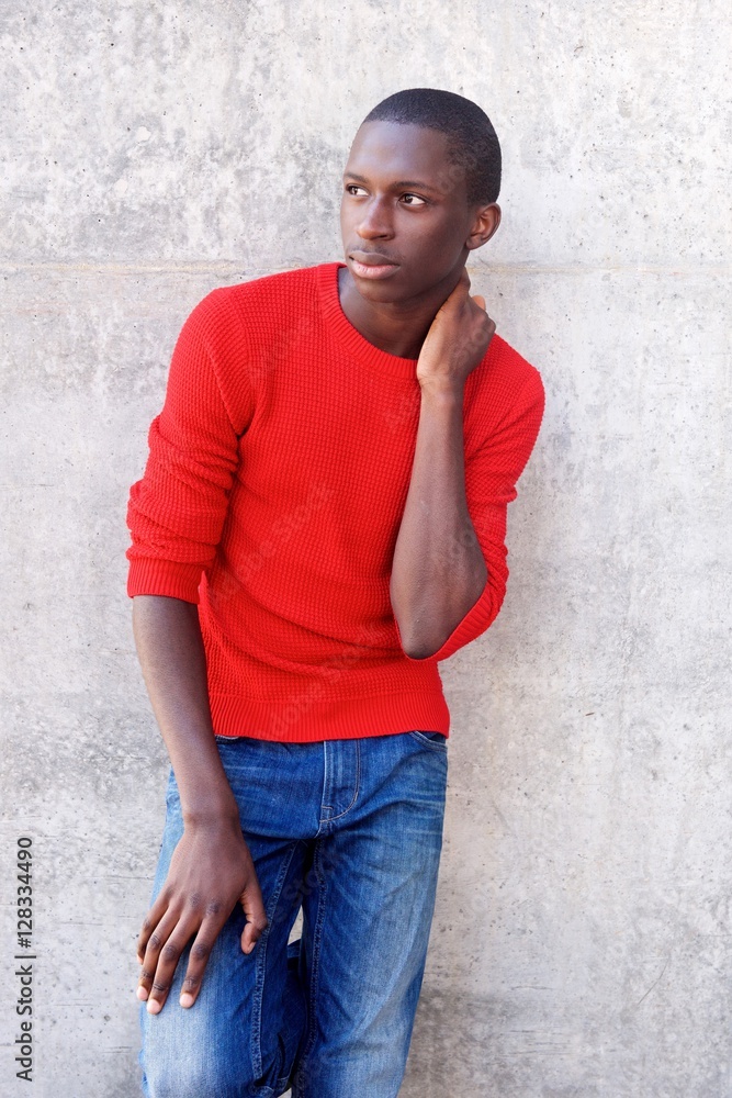 Young african male fashion model Young african male fashion model
