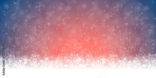 abstract snow flakes background